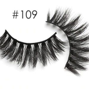 Mink Lashes in Dramatic #109
